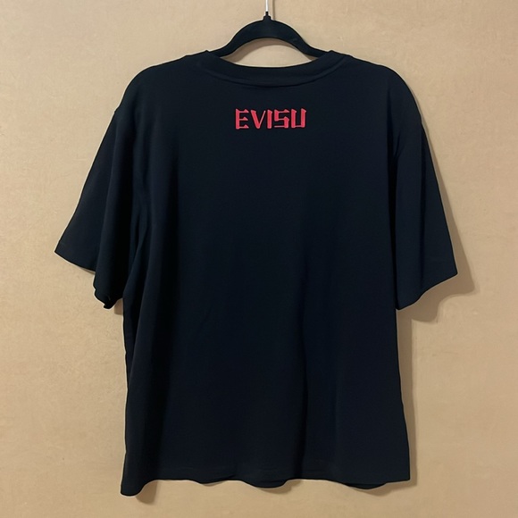 Evisu Cotton Logo T-shirt - Picture 6 of 8